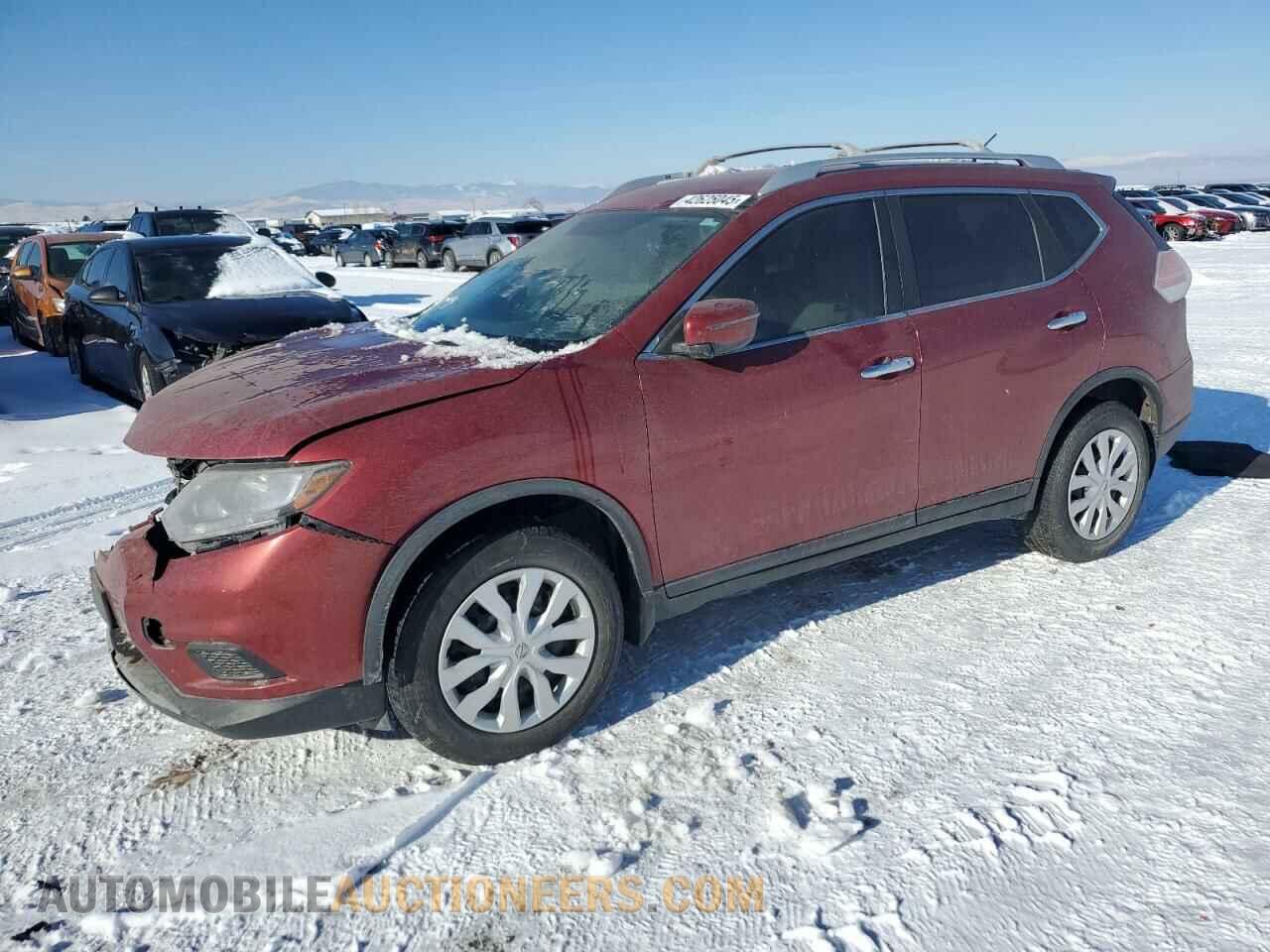 KNMAT2MV9GP631165 NISSAN ROGUE 2016