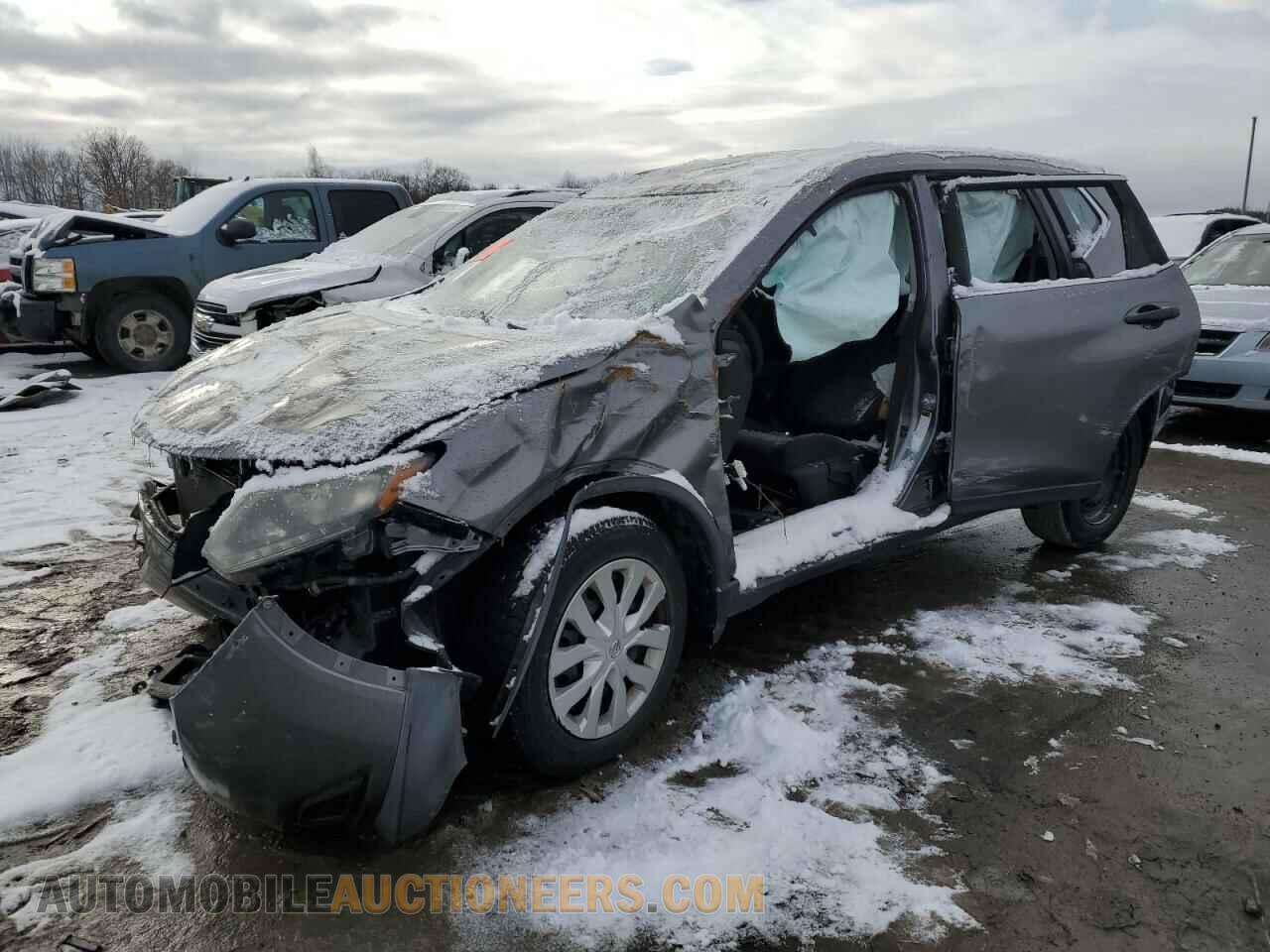 KNMAT2MV9GP641114 NISSAN ROGUE 2016