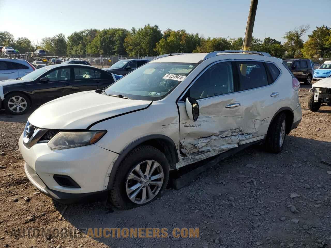 KNMAT2MV9GP646457 NISSAN ROGUE 2016