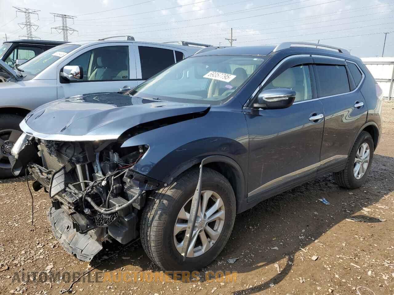 KNMAT2MV9GP672301 NISSAN ROGUE 2016