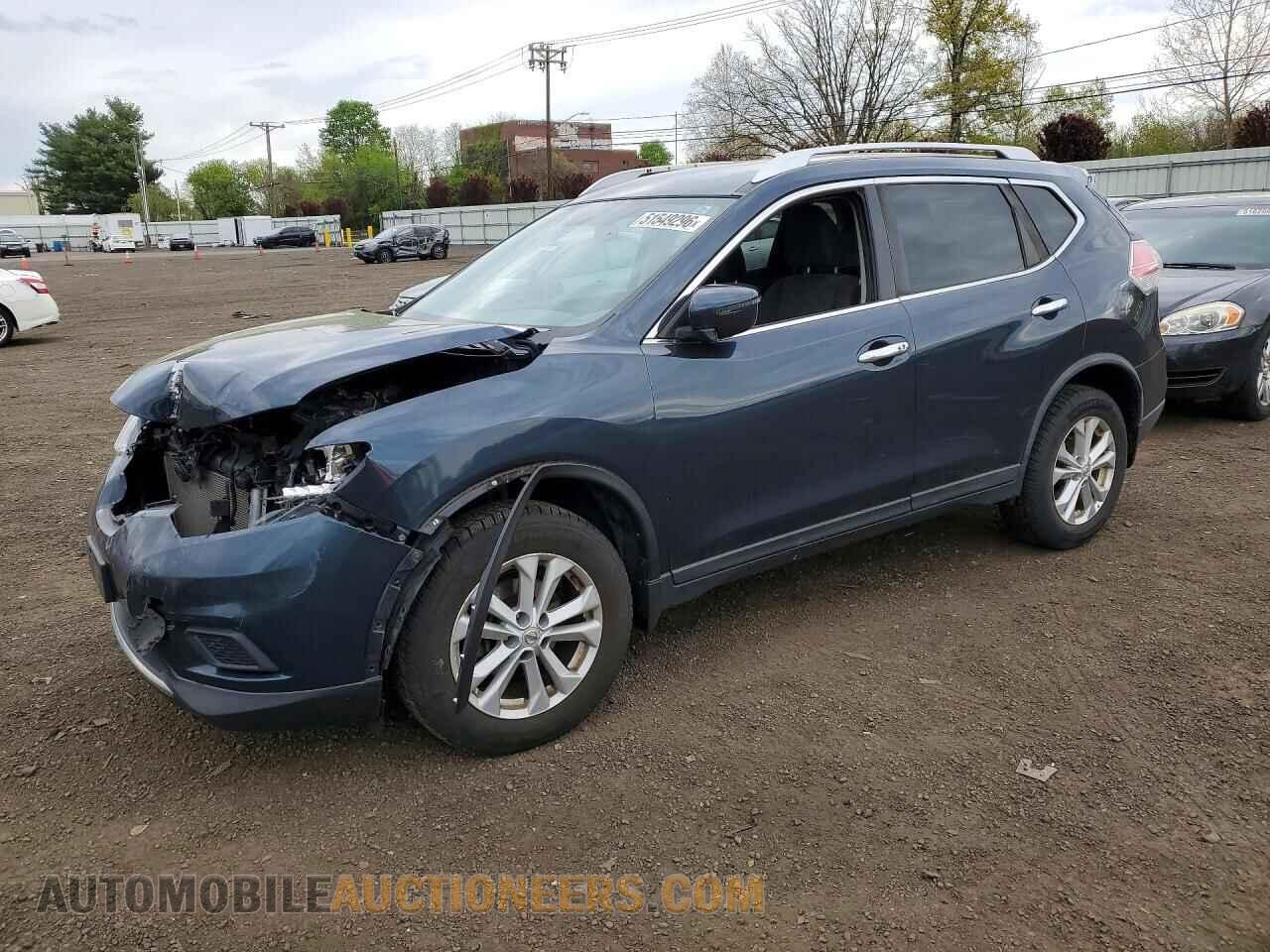 KNMAT2MV9GP699093 NISSAN ROGUE 2016