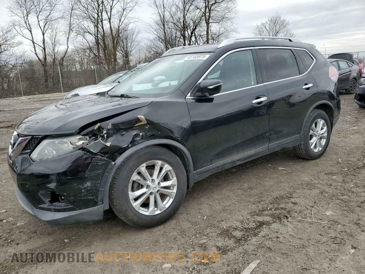 KNMAT2MVXFP505122 NISSAN ROGUE 2015