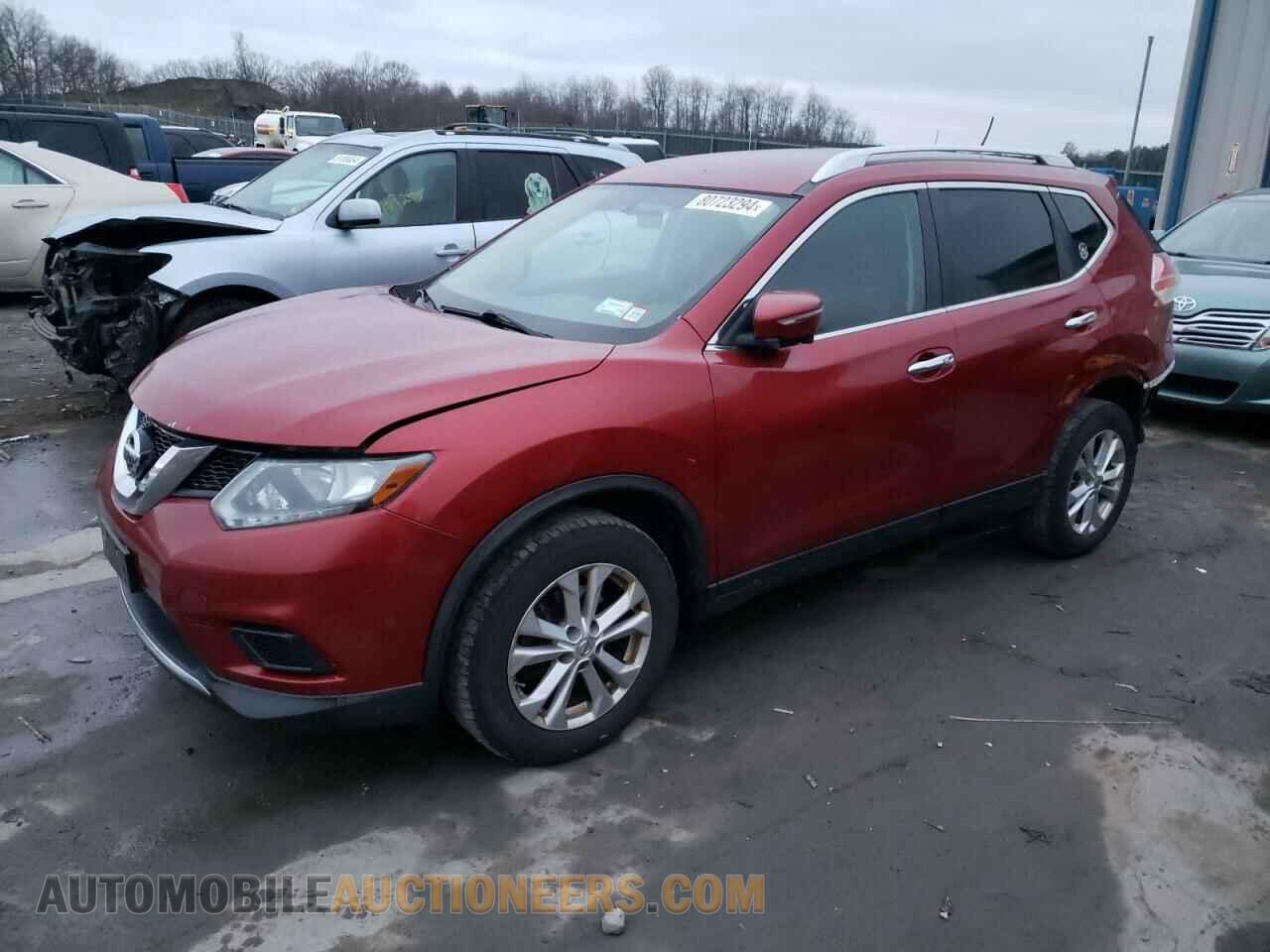 KNMAT2MVXFP586154 NISSAN ROGUE 2015