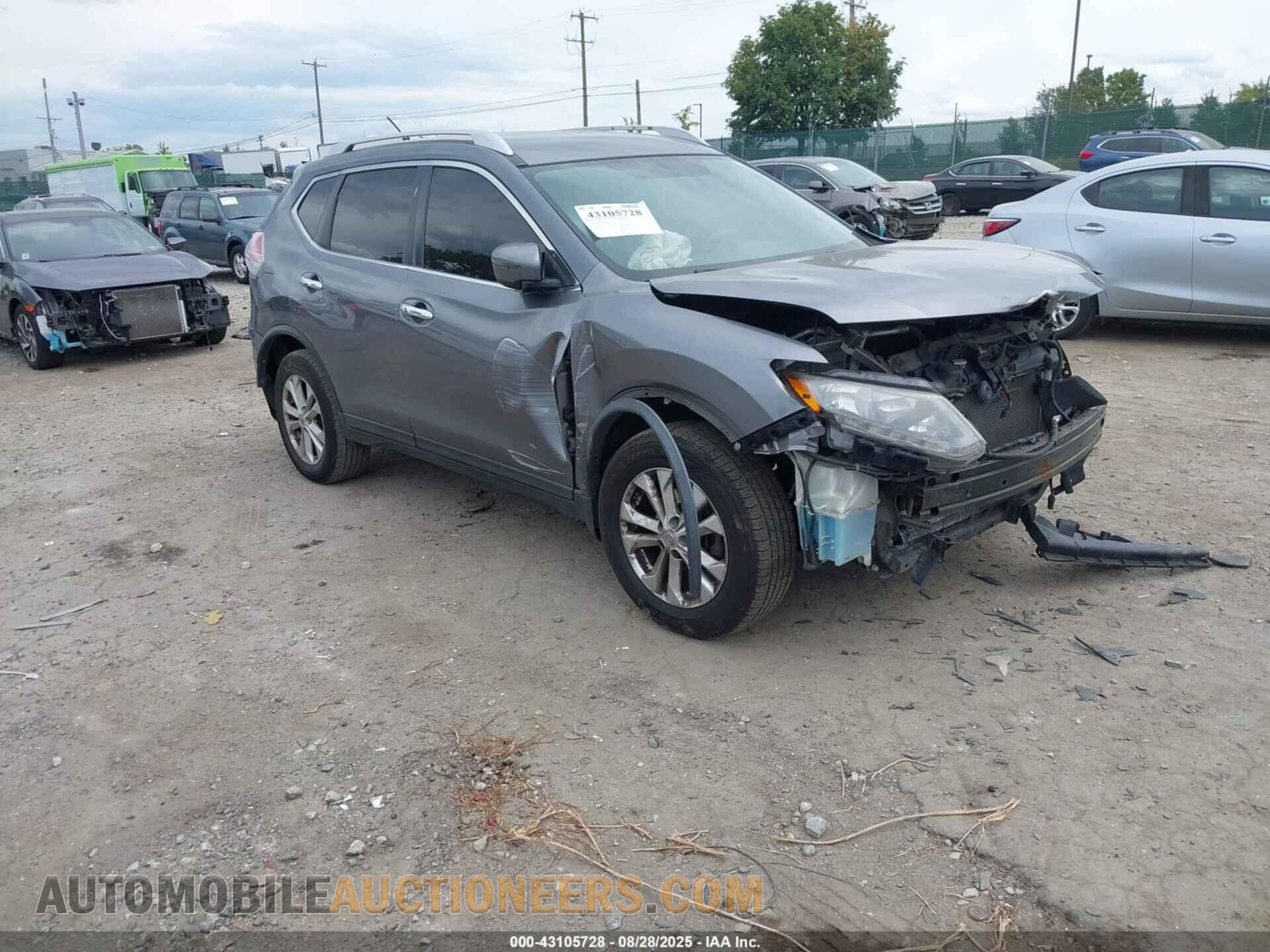 KNMAT2MVXGP600099 NISSAN ROGUE 2016