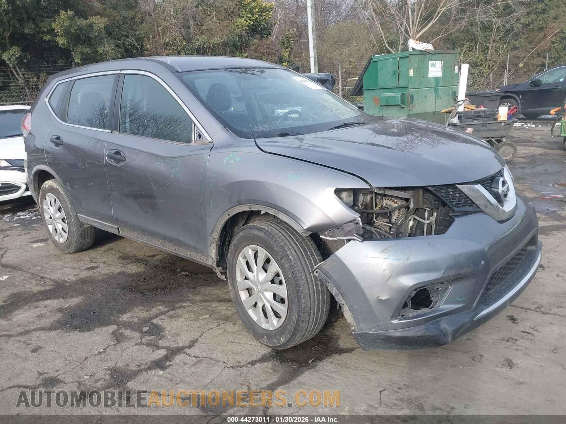KNMAT2MVXGP660772 NISSAN ROGUE 2016