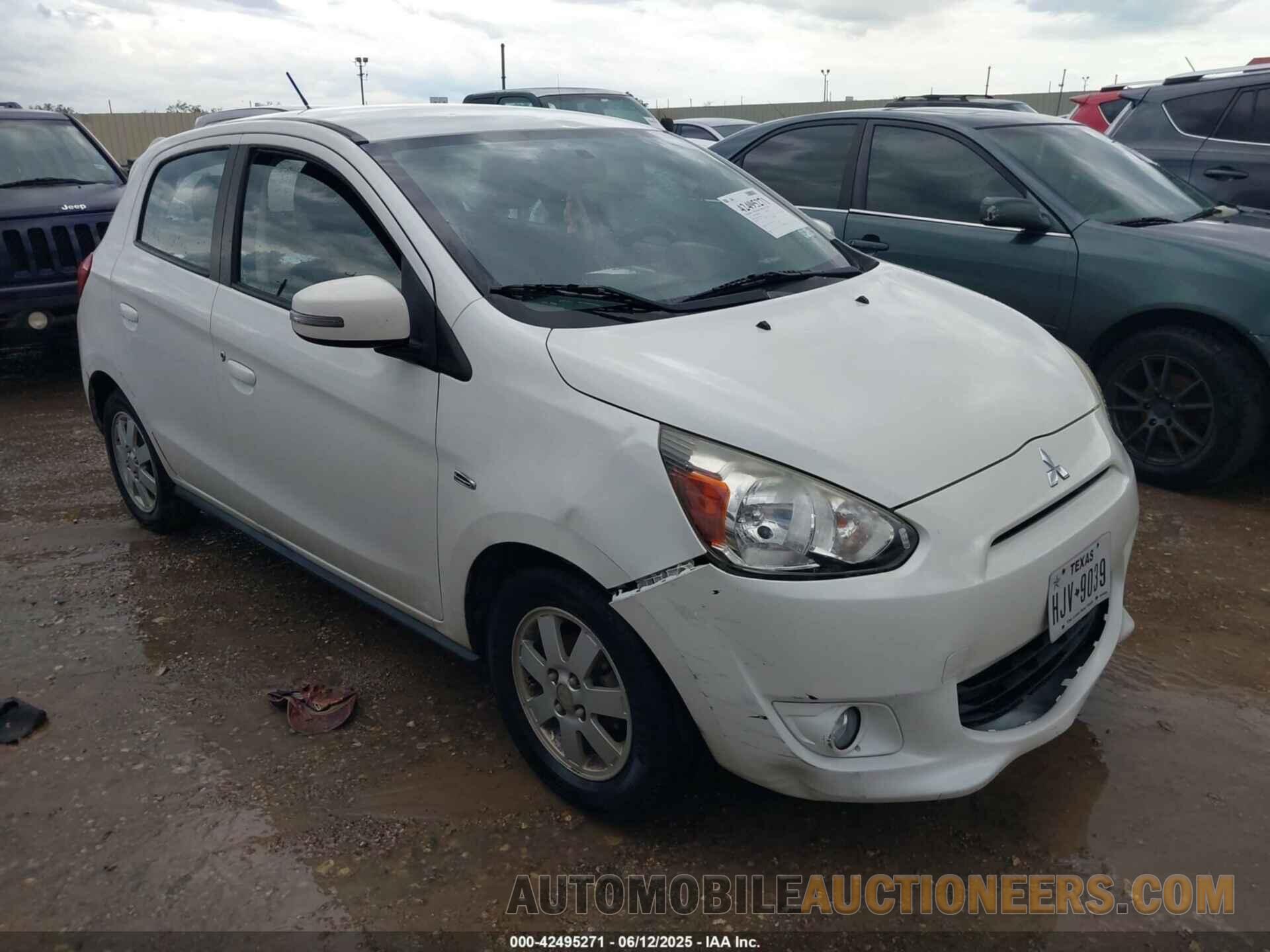 ML32A4HJ9FH060897 MITSUBISHI MIRAGE 2015