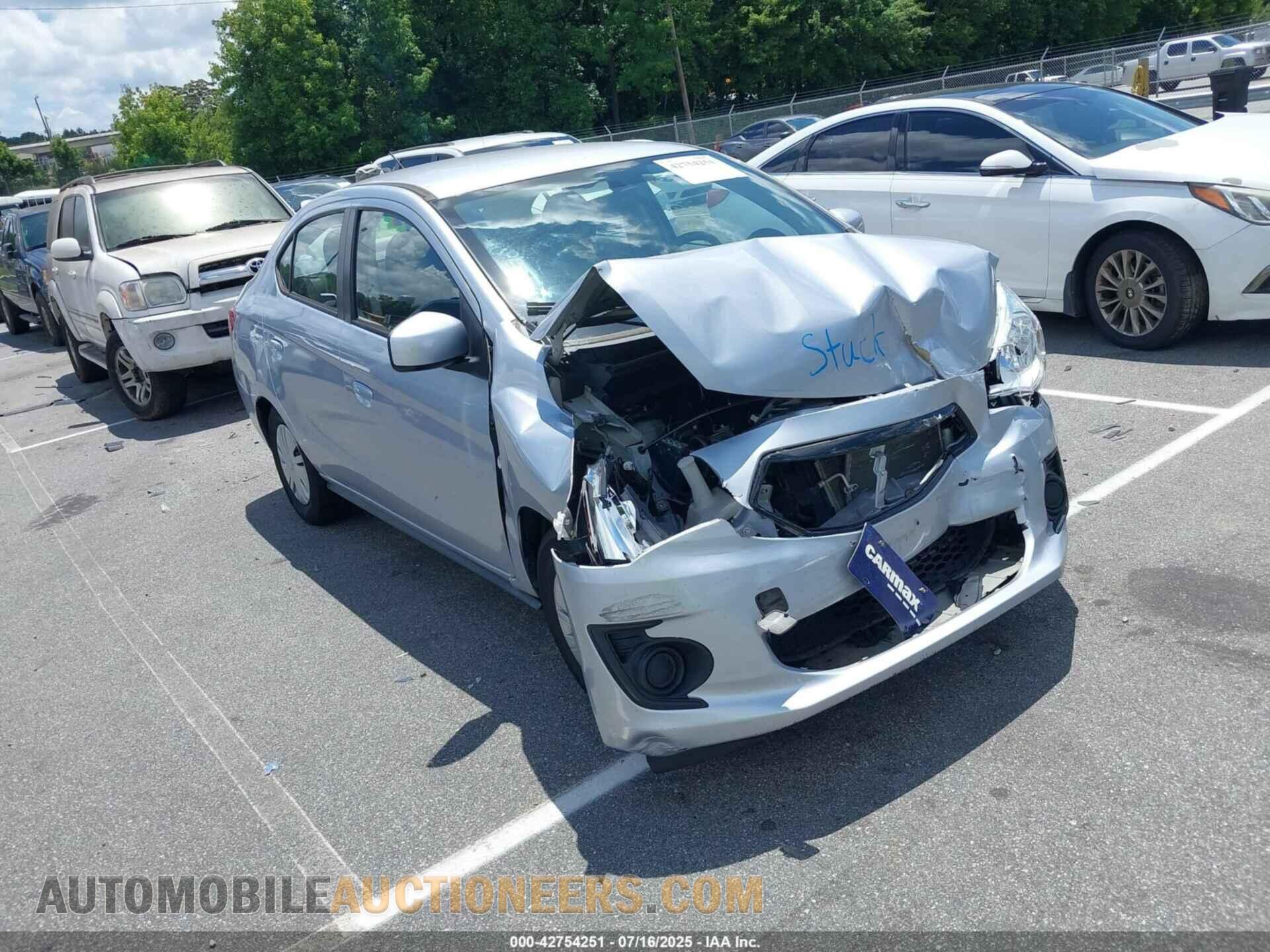 ML32F3FJ2LHF07681 MITSUBISHI MIRAGE G4 2020