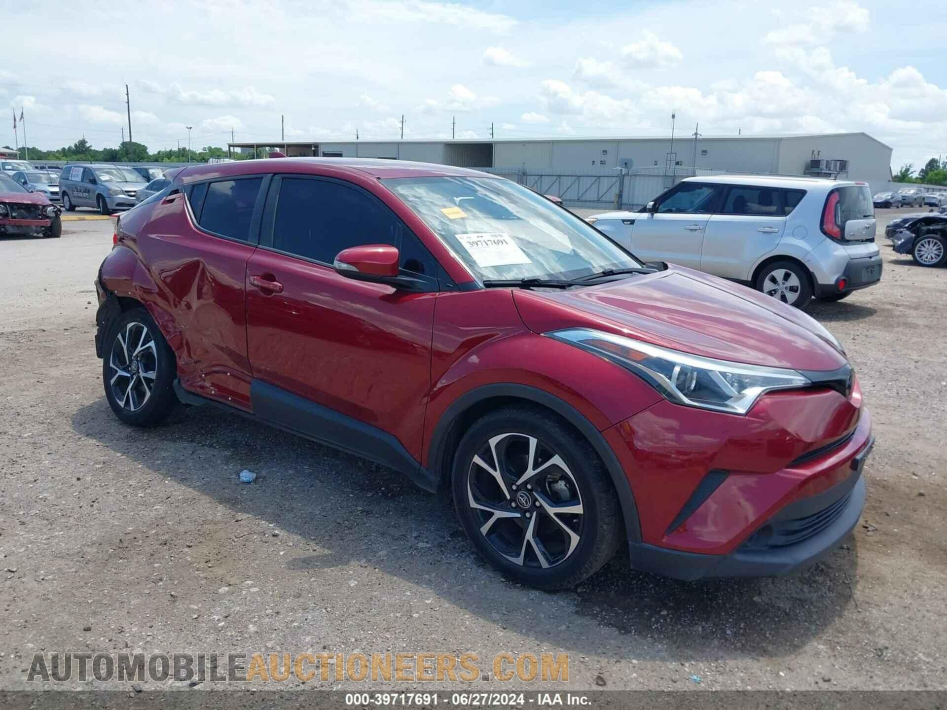 NMTKHMBX6KR093821 TOYOTA C-HR 2019