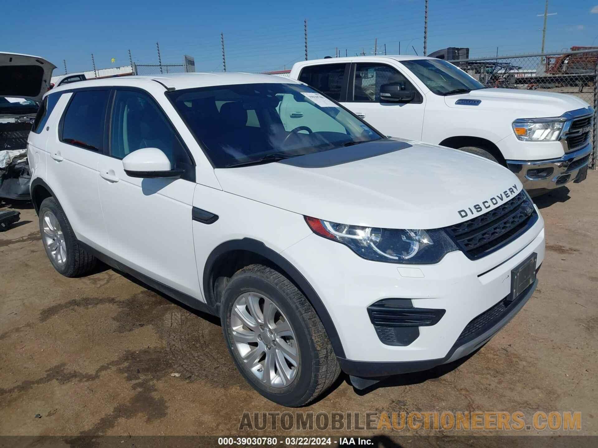 SALCP2BG0HH690417 LAND ROVER DISCOVERY SPORT 2017
