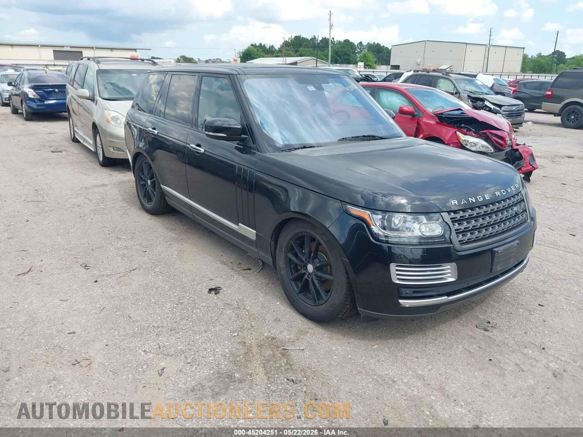 SALGR2KF4GA309727 LAND ROVER RANGE ROVER 2016