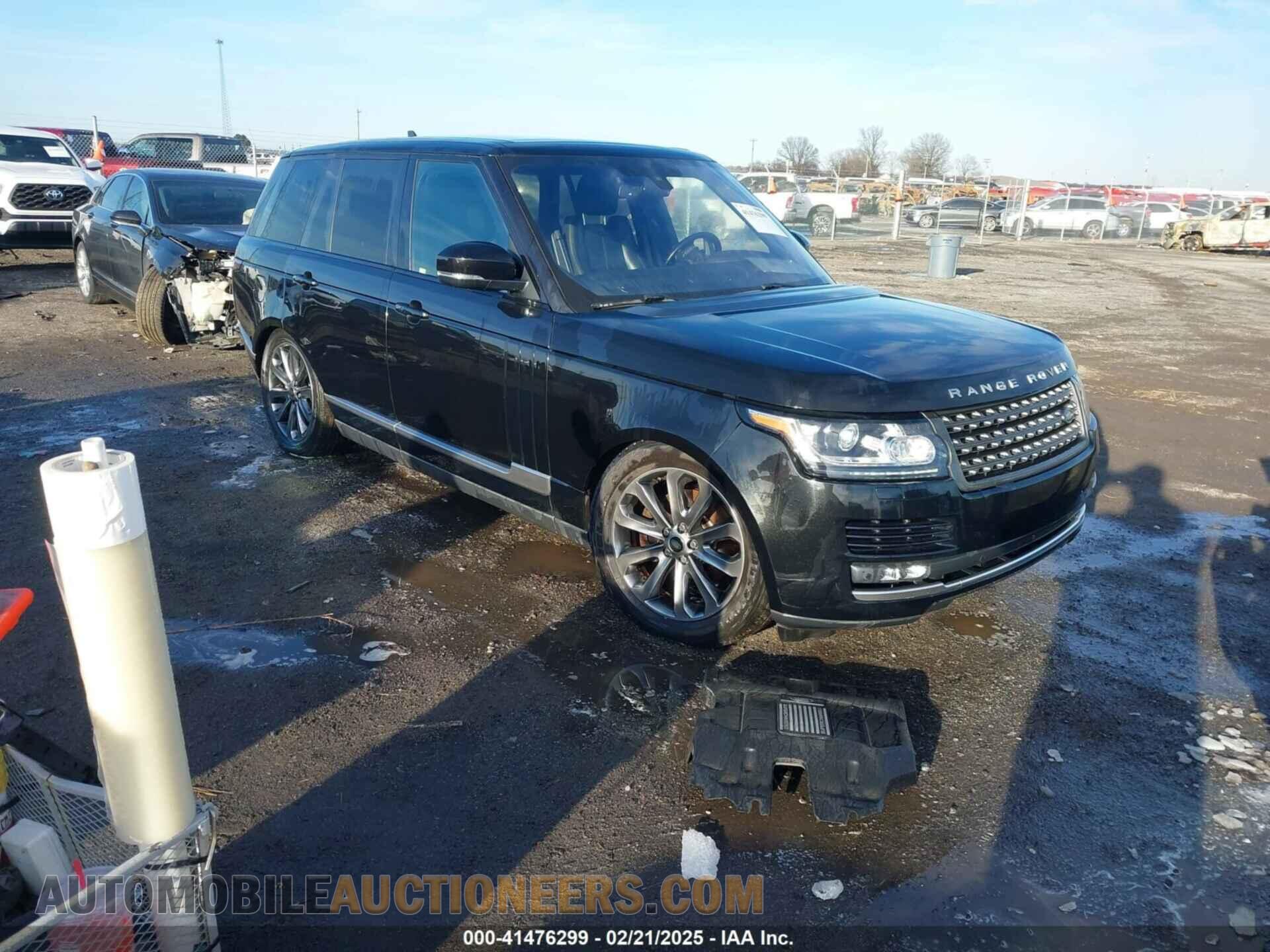 SALGR2PF2GA312652 LAND ROVER RANGE ROVER 2016