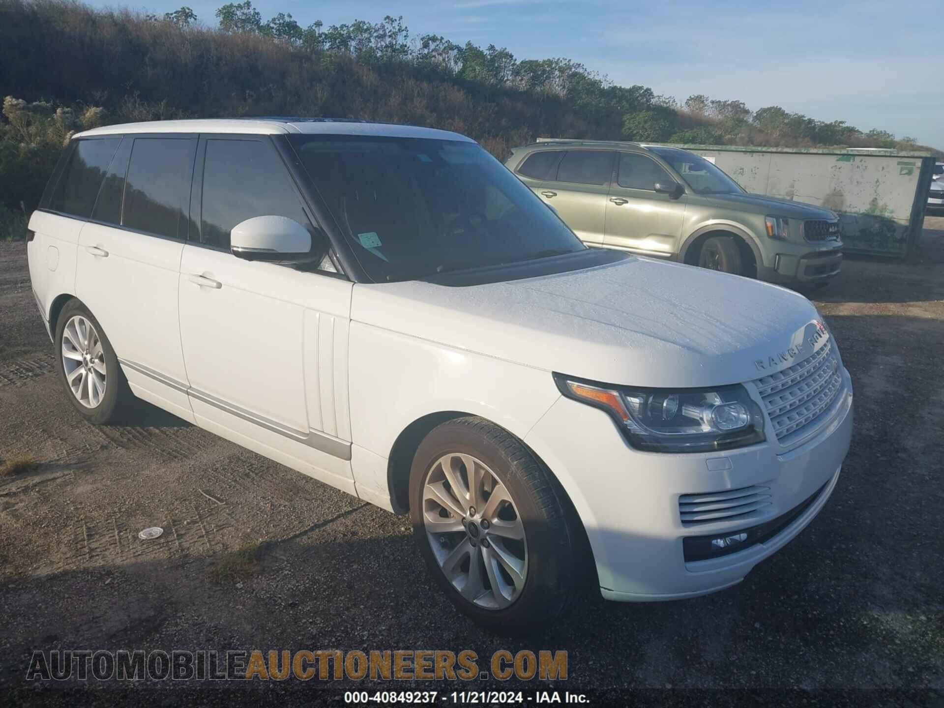 SALGS2DF2DA105019 LAND ROVER RANGE ROVER 2013
