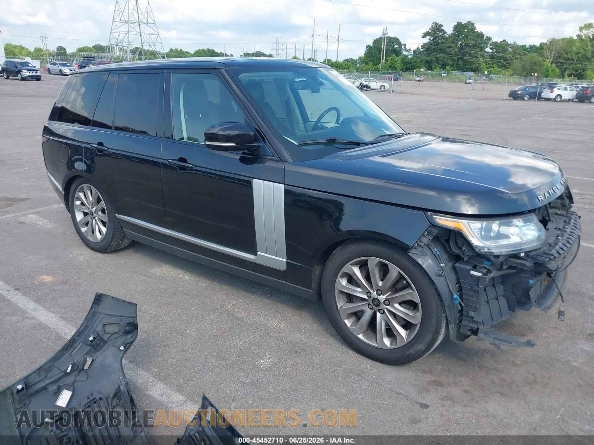SALGS2DF4DA104017 LAND ROVER RANGE ROVER 2013