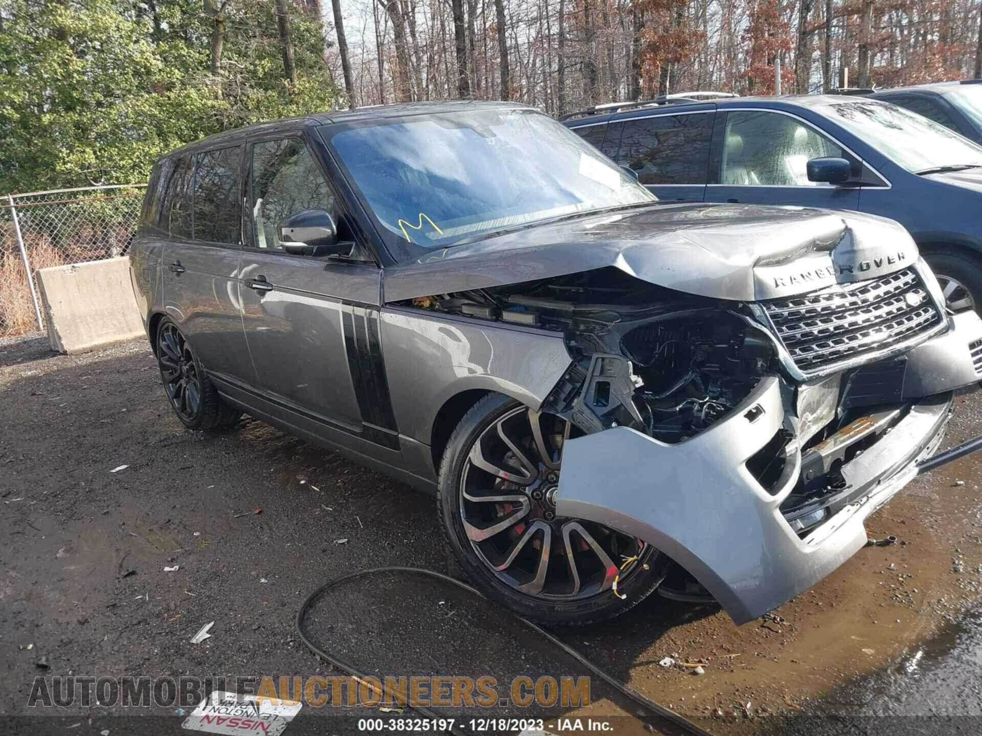 SALGS2EF1GA269655 LAND ROVER RANGE ROVER 2016