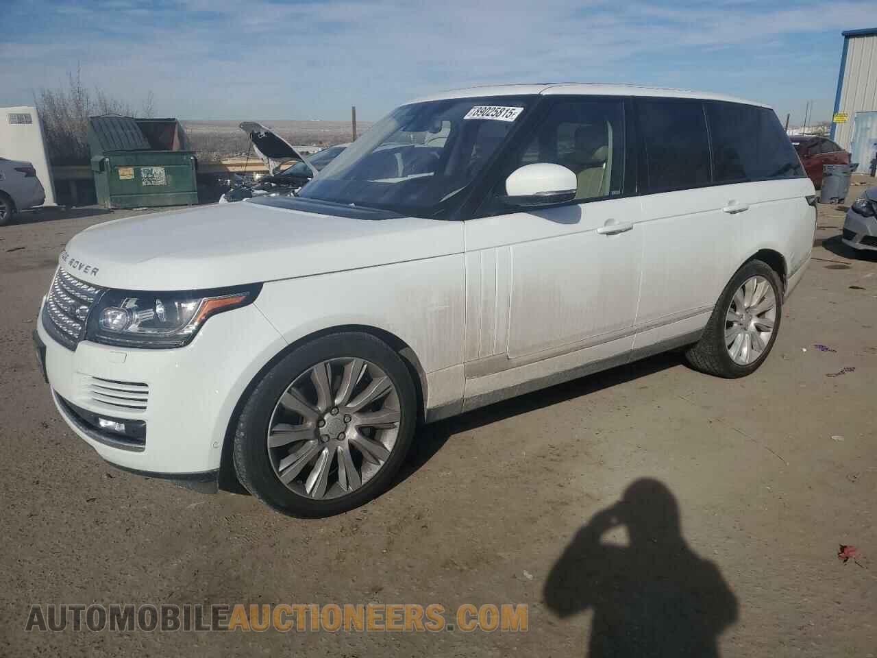 SALGS2EF1GA303738 LAND ROVER RANGEROVER 2016