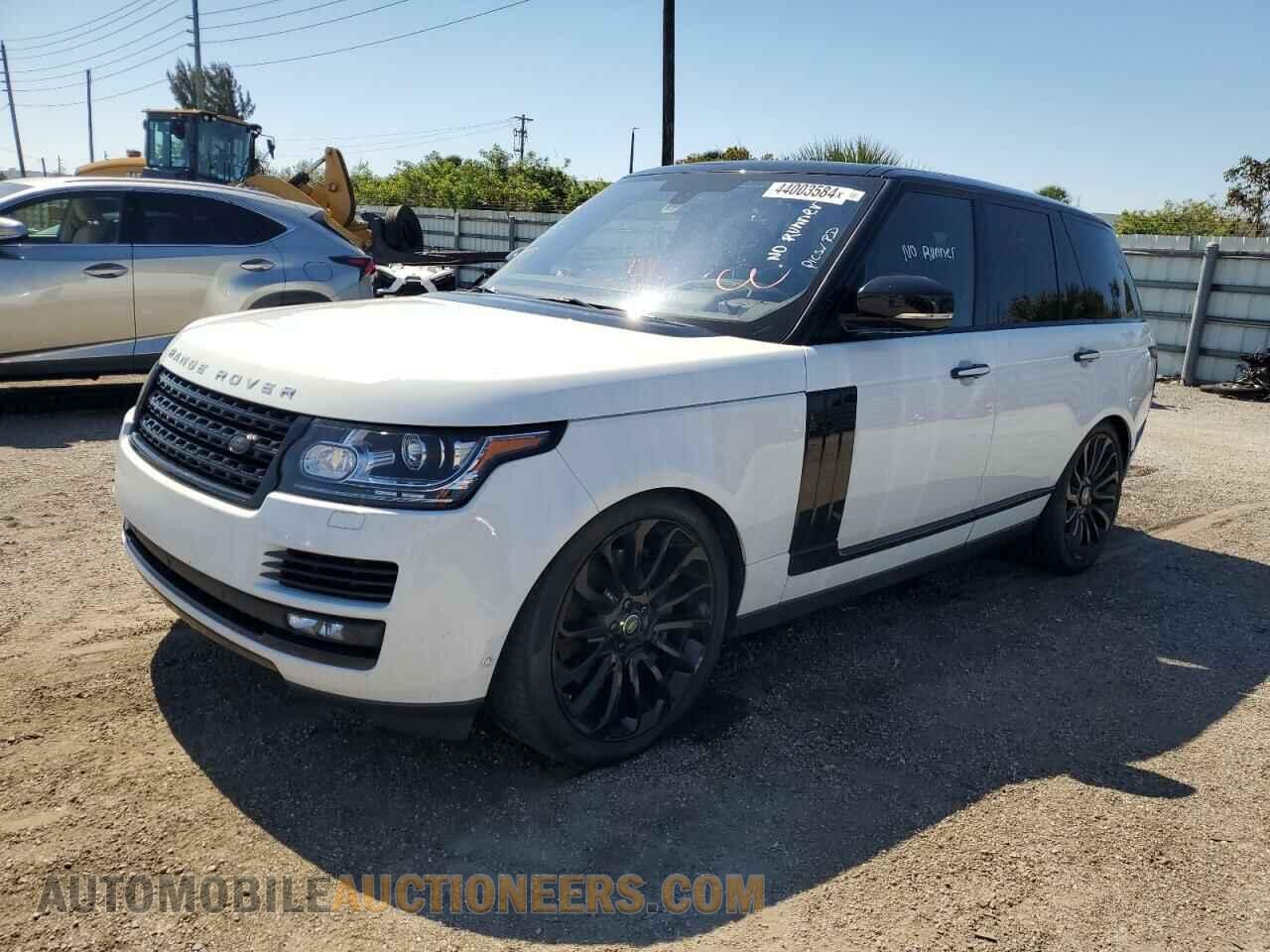 SALGS2EF2GA301755 LAND ROVER RANGEROVER 2016