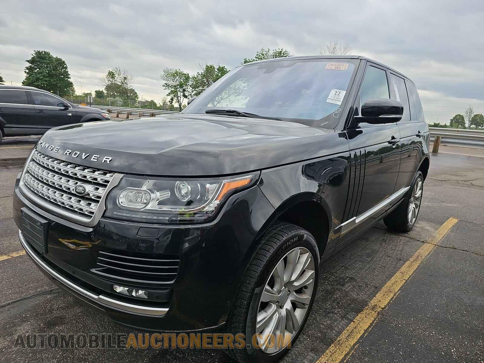 SALGS2EF7GA294530 Land Rover Range Rover 2016