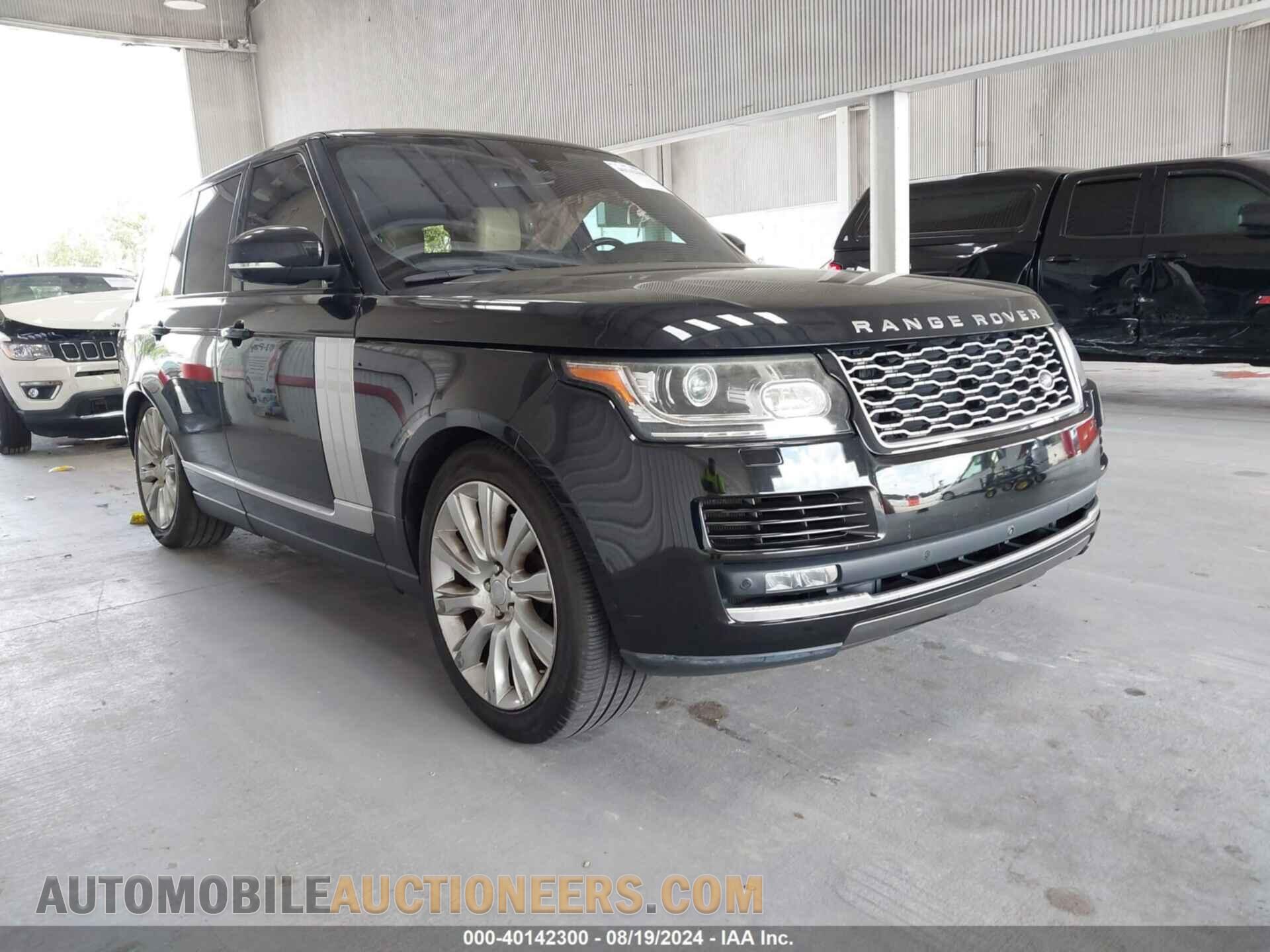 SALGS2EF8GA301646 LAND ROVER RANGE ROVER 2016