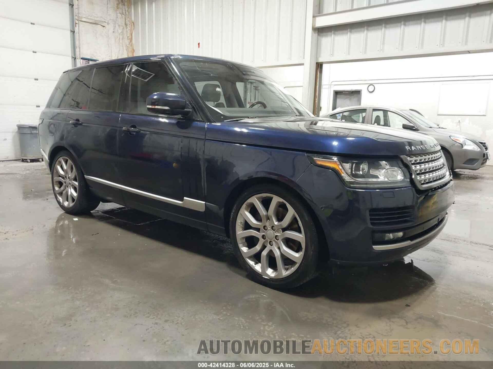 SALGS2EFXGA290049 LAND ROVER RANGE ROVER 2016