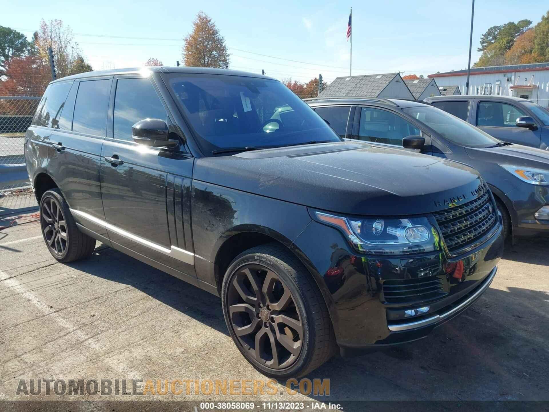 SALGS2FE2HA320636 LAND ROVER RANGE ROVER 2017