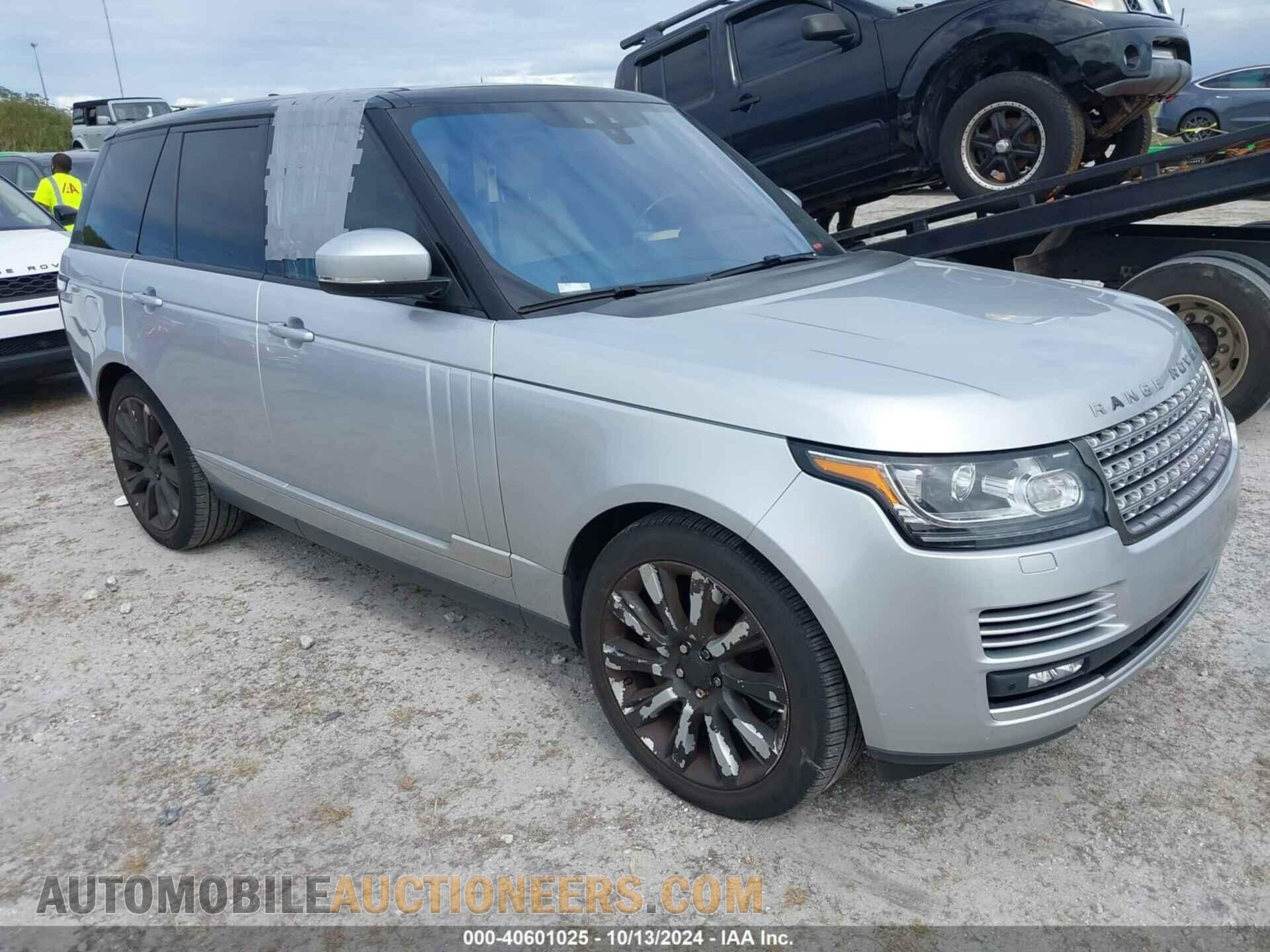 SALGS2FE2HA335105 LAND ROVER RANGE ROVER 2017