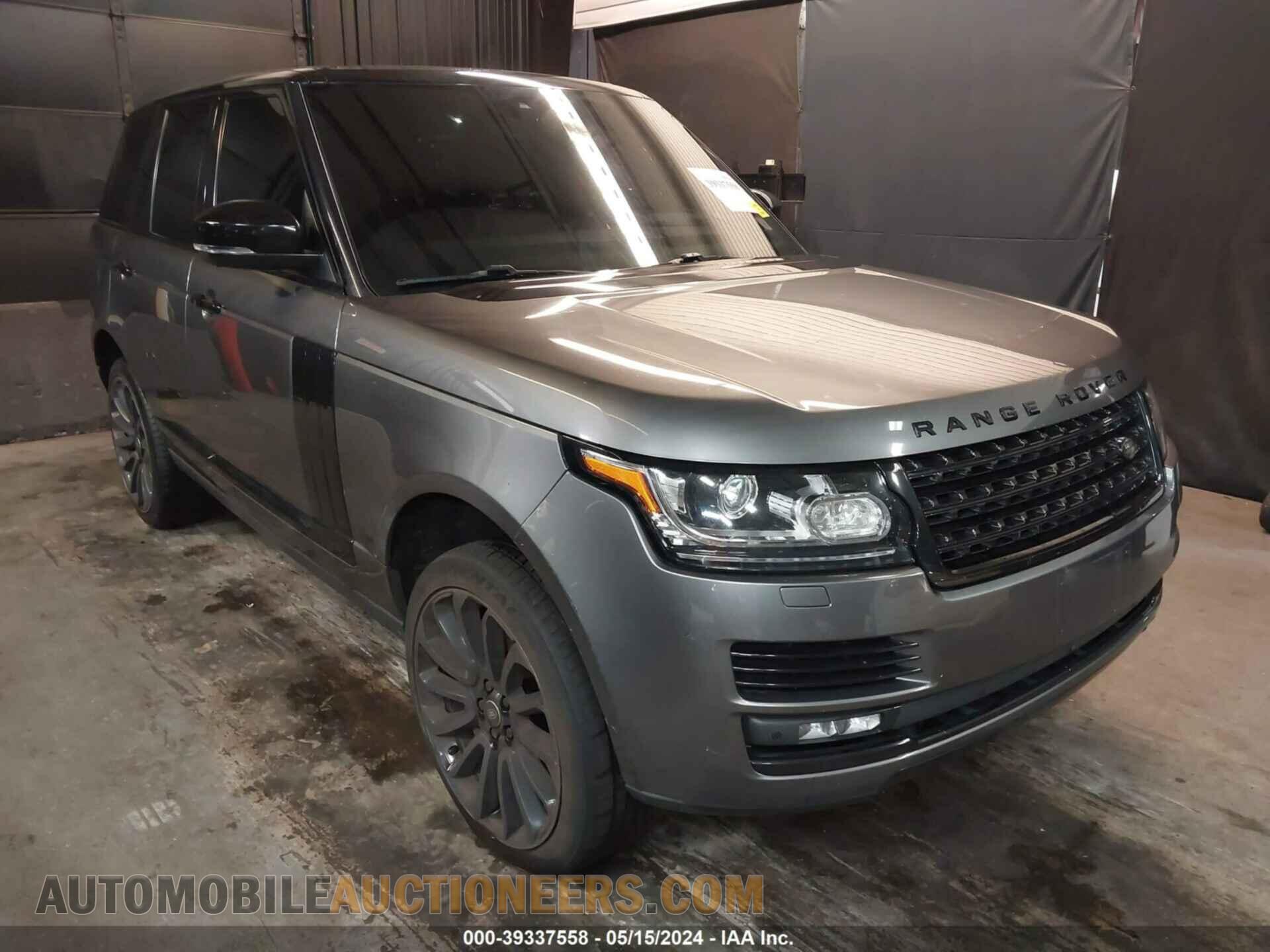 SALGS2FE4HA324381 LAND ROVER RANGE ROVER 2017