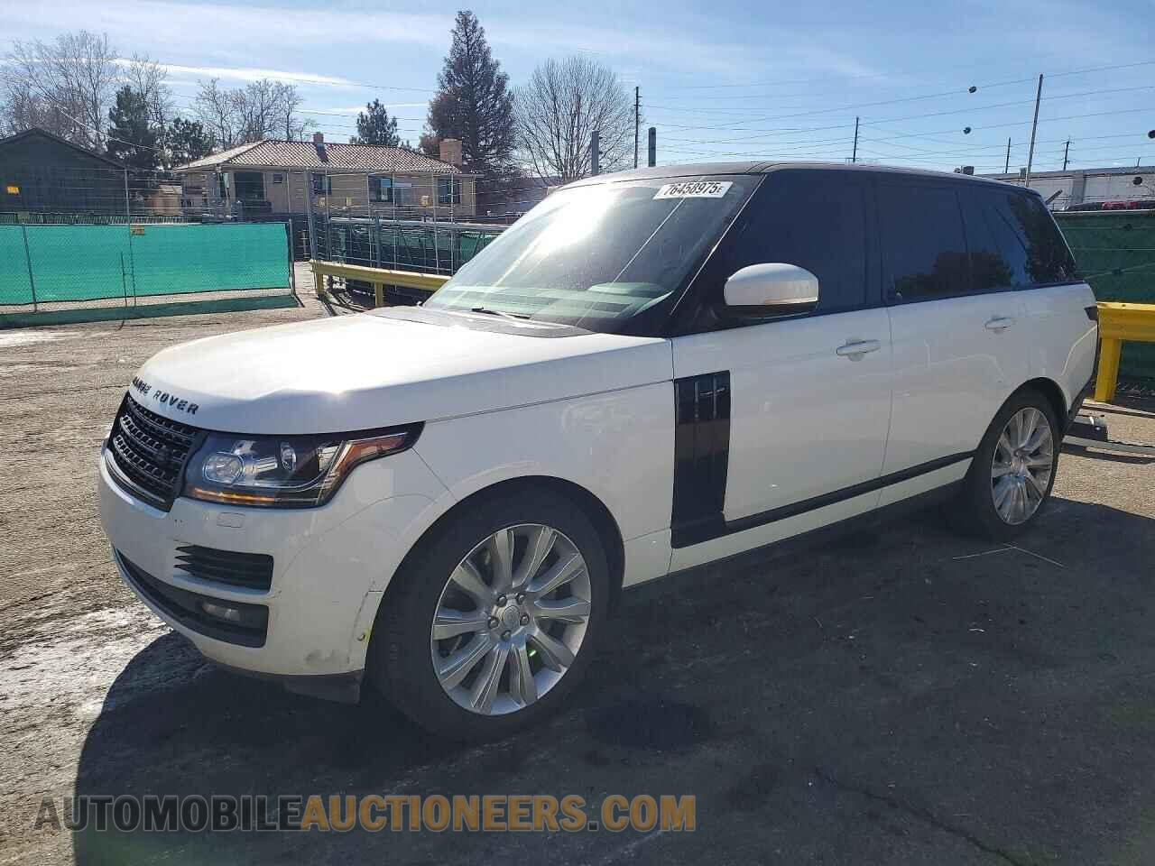 SALGS2FE4HA366338 LAND ROVER RANGEROVER 2017