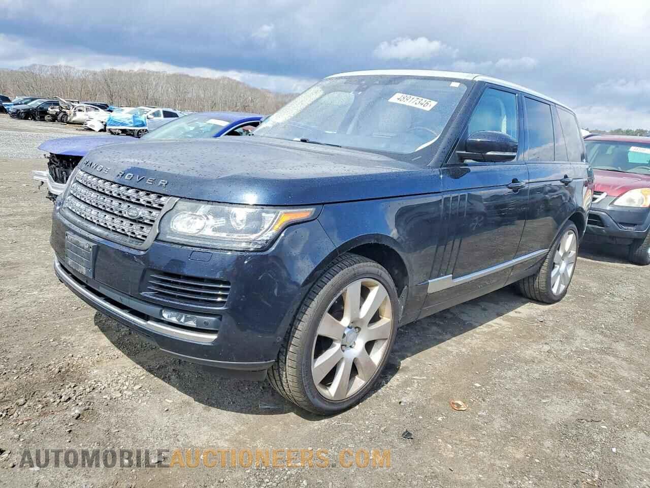 SALGS2FE7HA340672 LAND ROVER RANGEROVER 2017