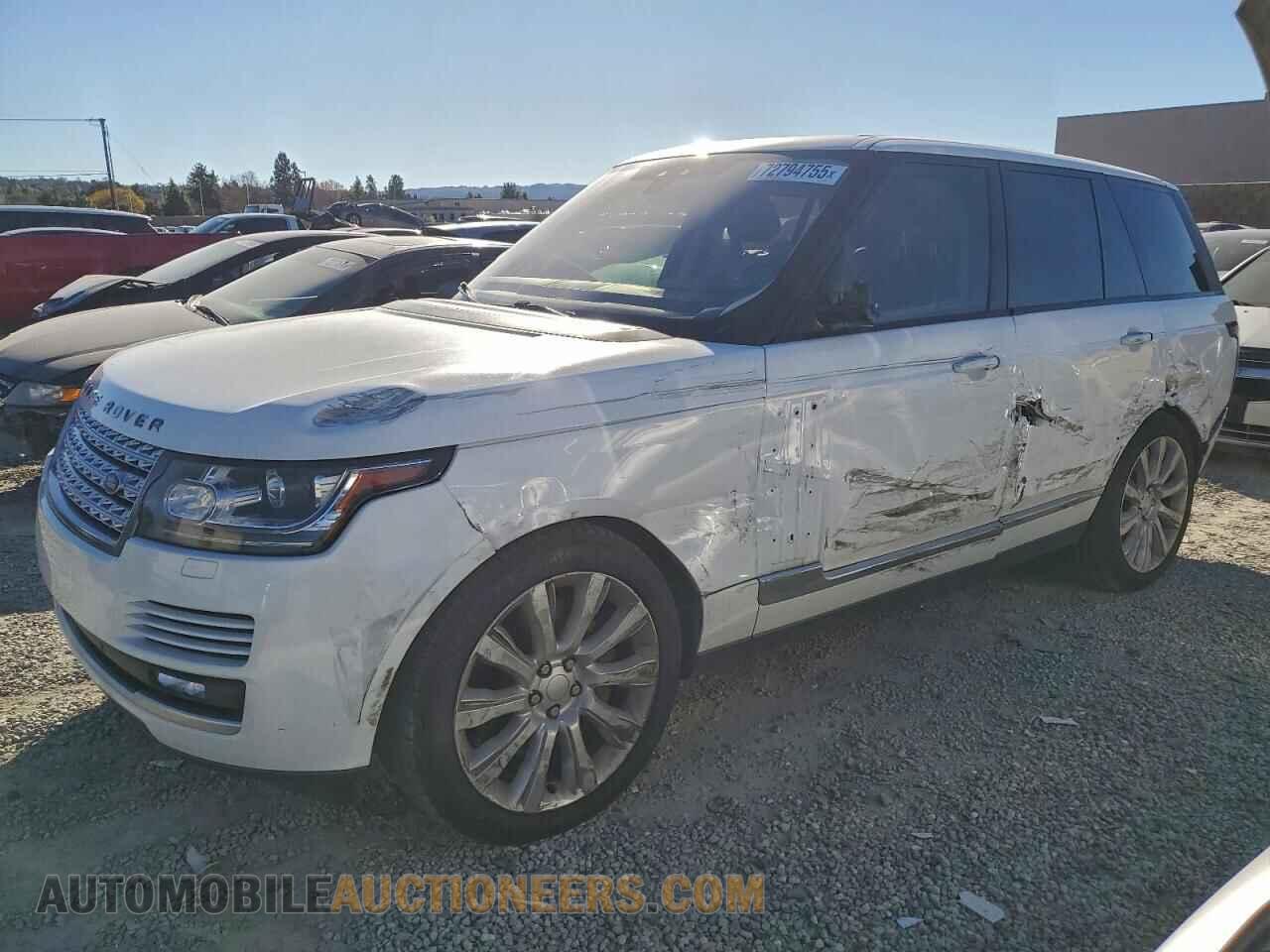 SALGS2FE8HA320723 LAND ROVER RANGEROVER 2017