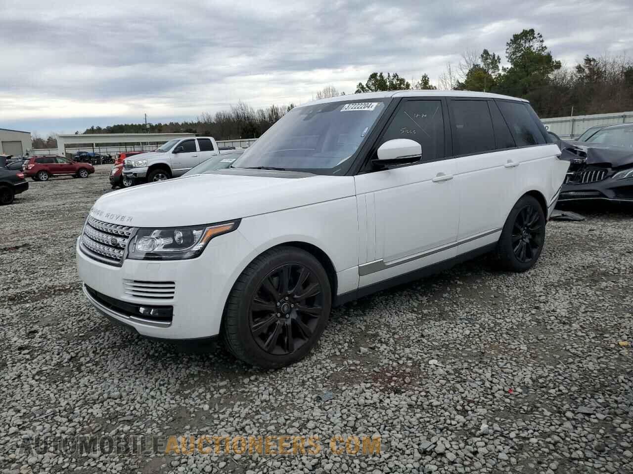 SALGS2FEXHA324837 LAND ROVER RANGEROVER 2017