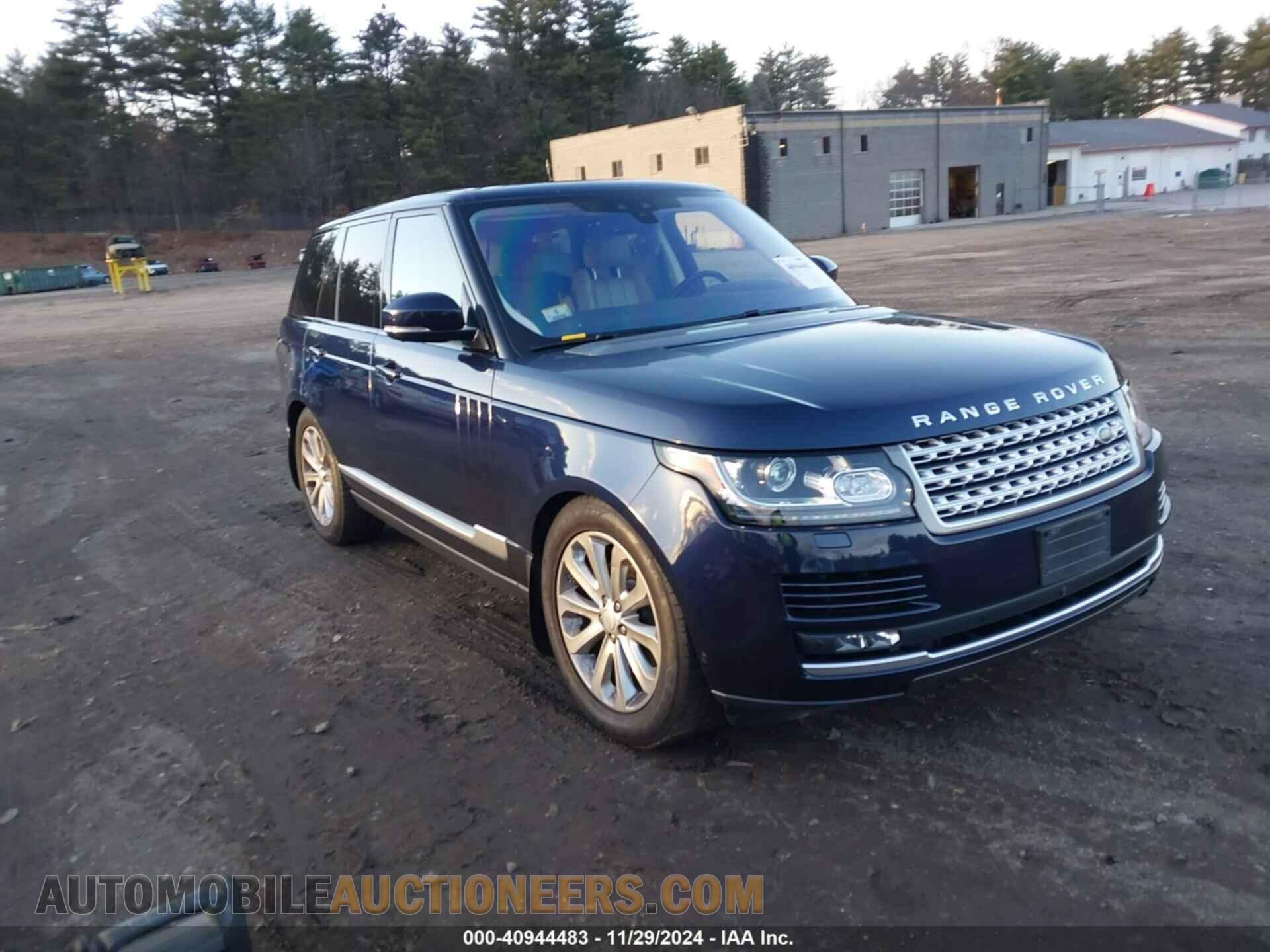 SALGS2FK2HA367607 LAND ROVER RANGE ROVER 2017