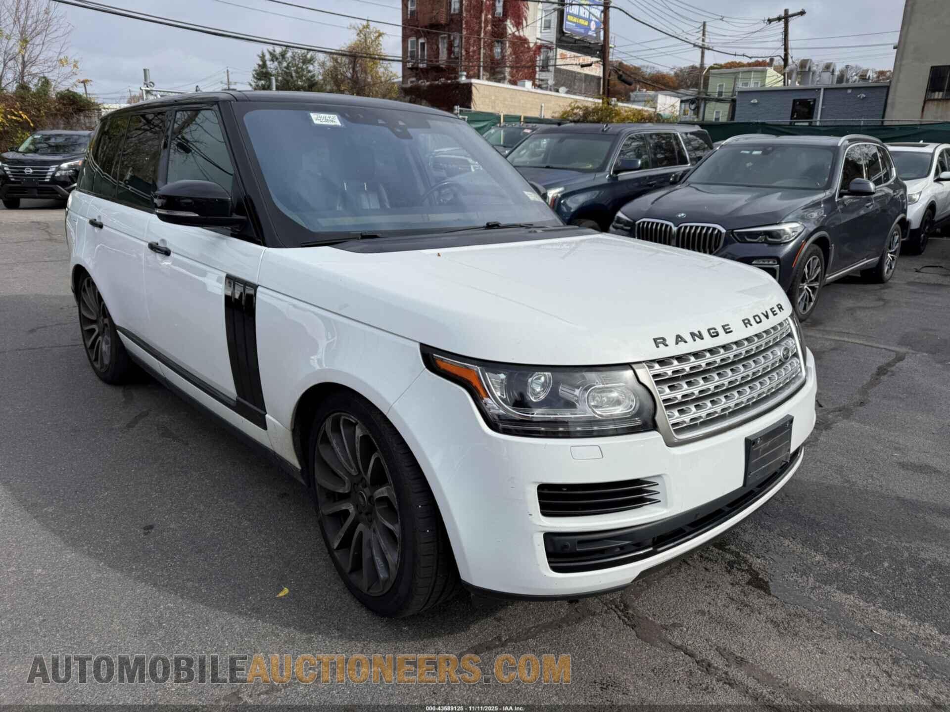 SALGS2FK5HA366337 LAND ROVER RANGE ROVER 2017