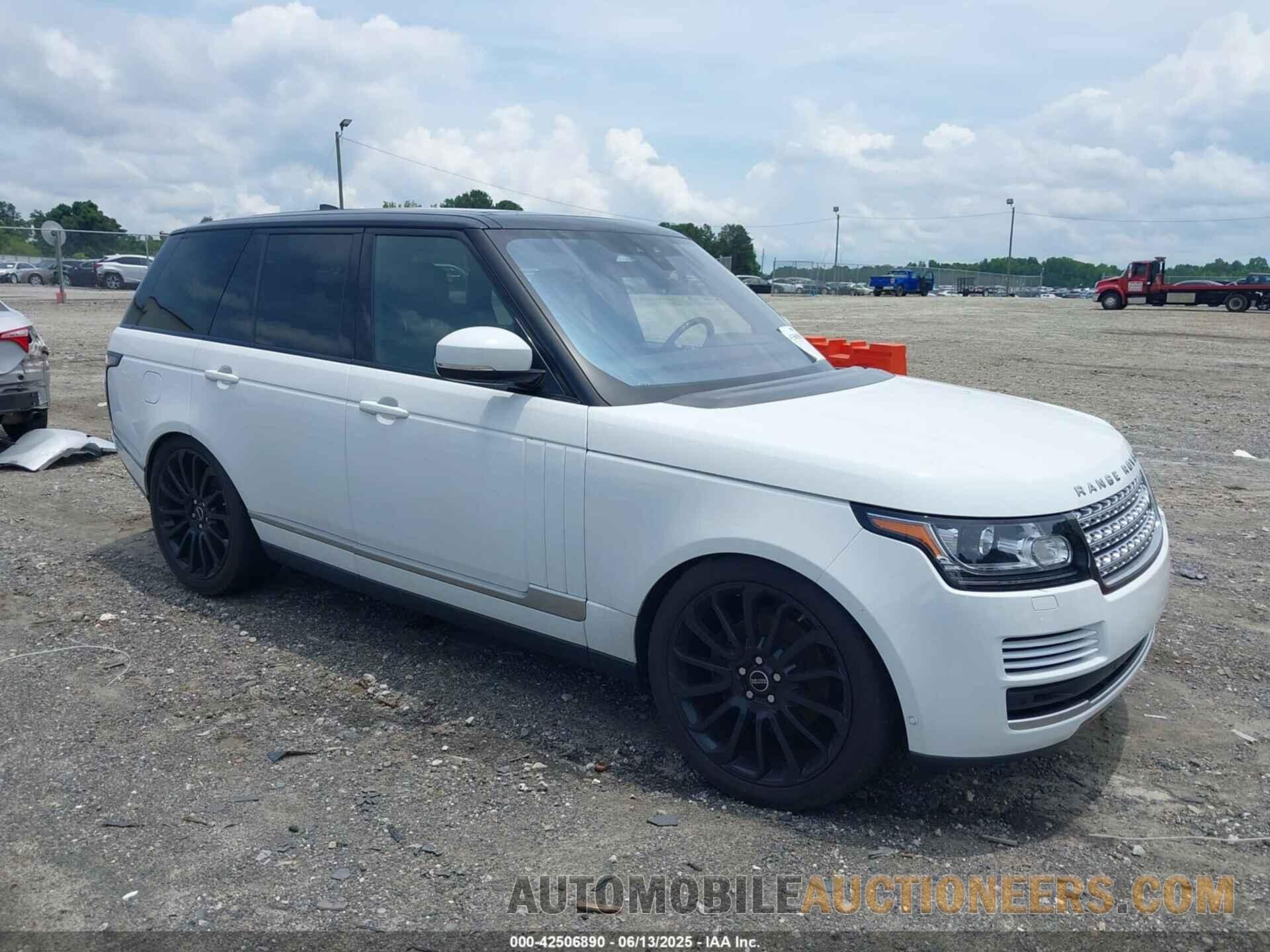 SALGS2FK9HA357978 LAND ROVER RANGE ROVER 2017