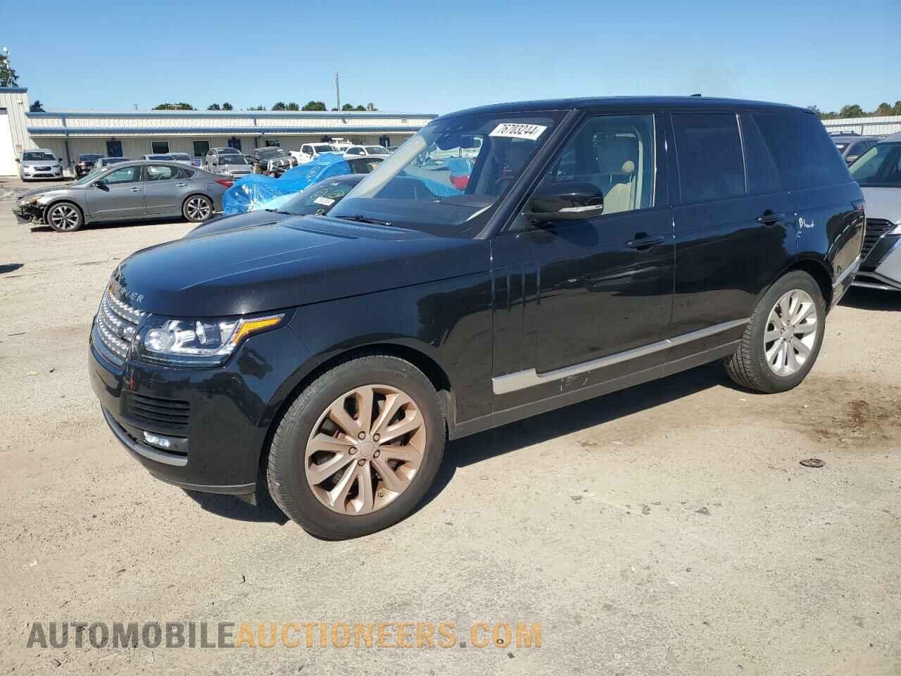 SALGS2FVXHA348376 LAND ROVER RANGEROVER 2017