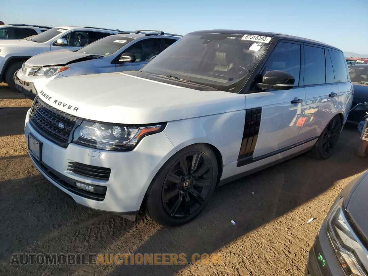 SALGS2KF2GA265103 LAND ROVER RANGEROVER 2016