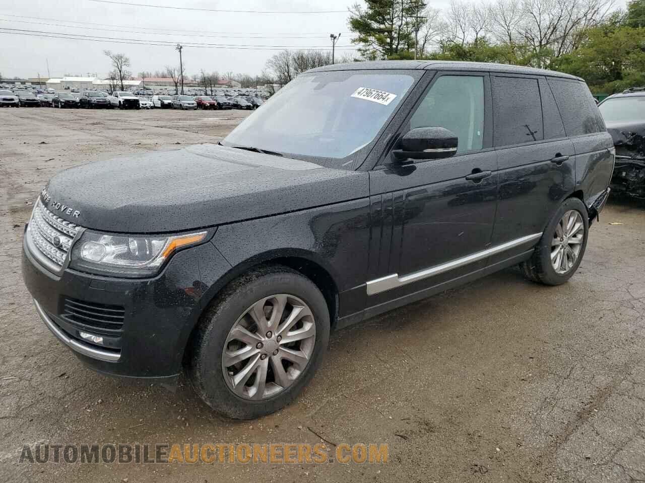 SALGS2KF3GA251498 LAND ROVER RANGEROVER 2016