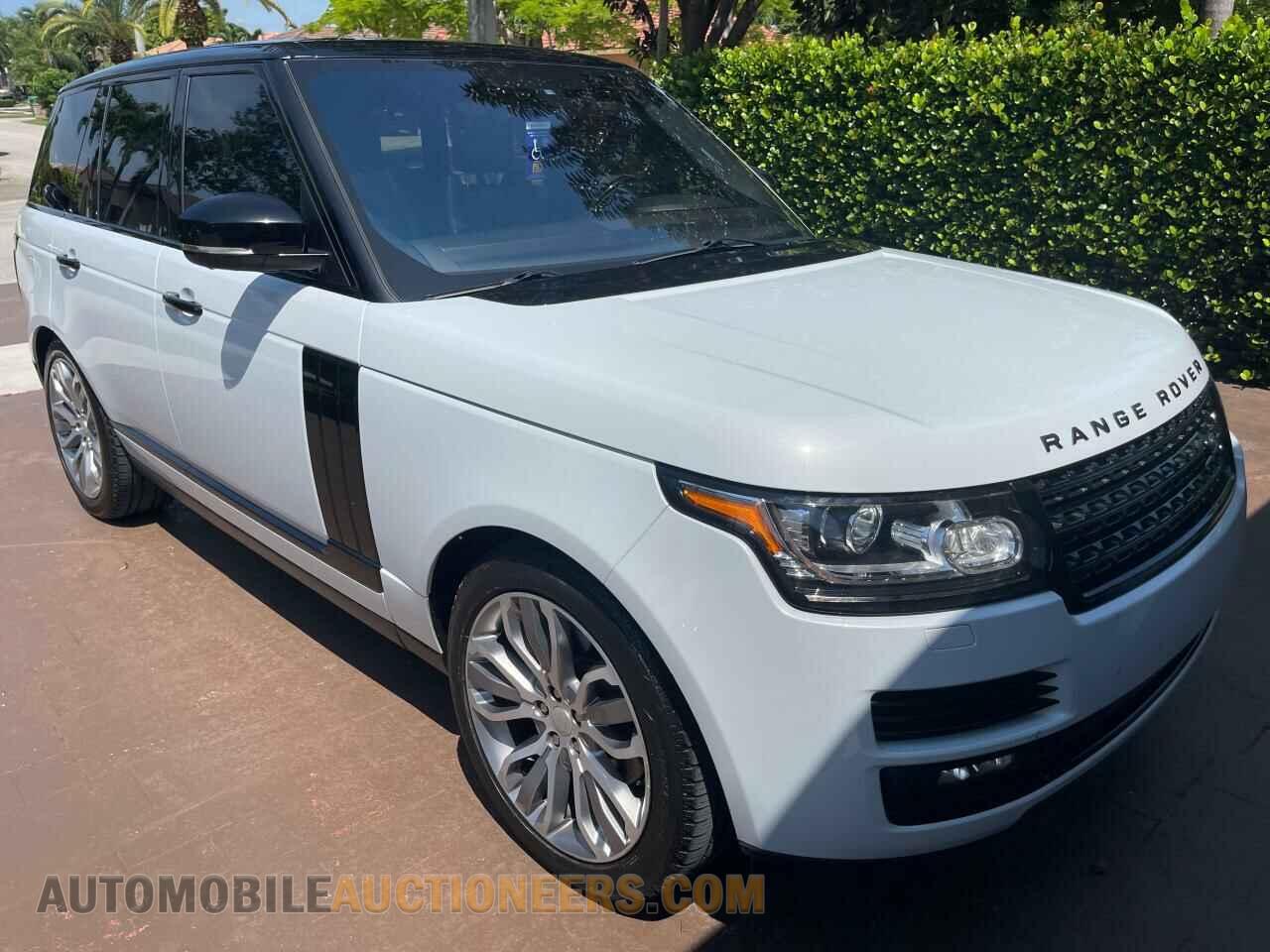 SALGS2KF4GA249887 LAND ROVER RANGEROVER 2016