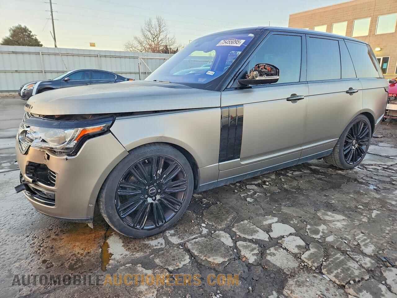 SALGS2KFXGA299564 LAND ROVER RANGEROVER 2016