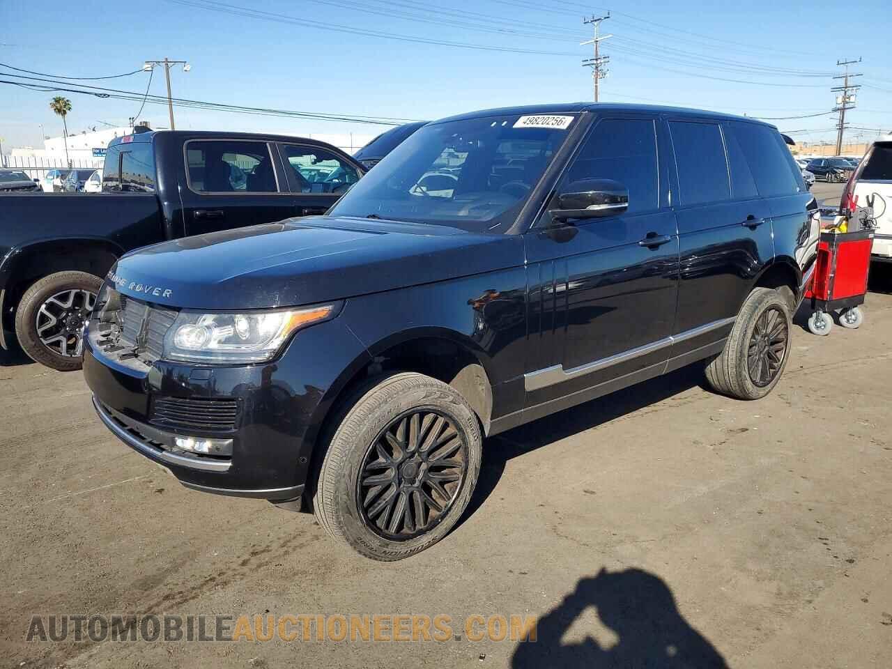 SALGS2KFXGA303449 LAND ROVER RANGEROVER 2016