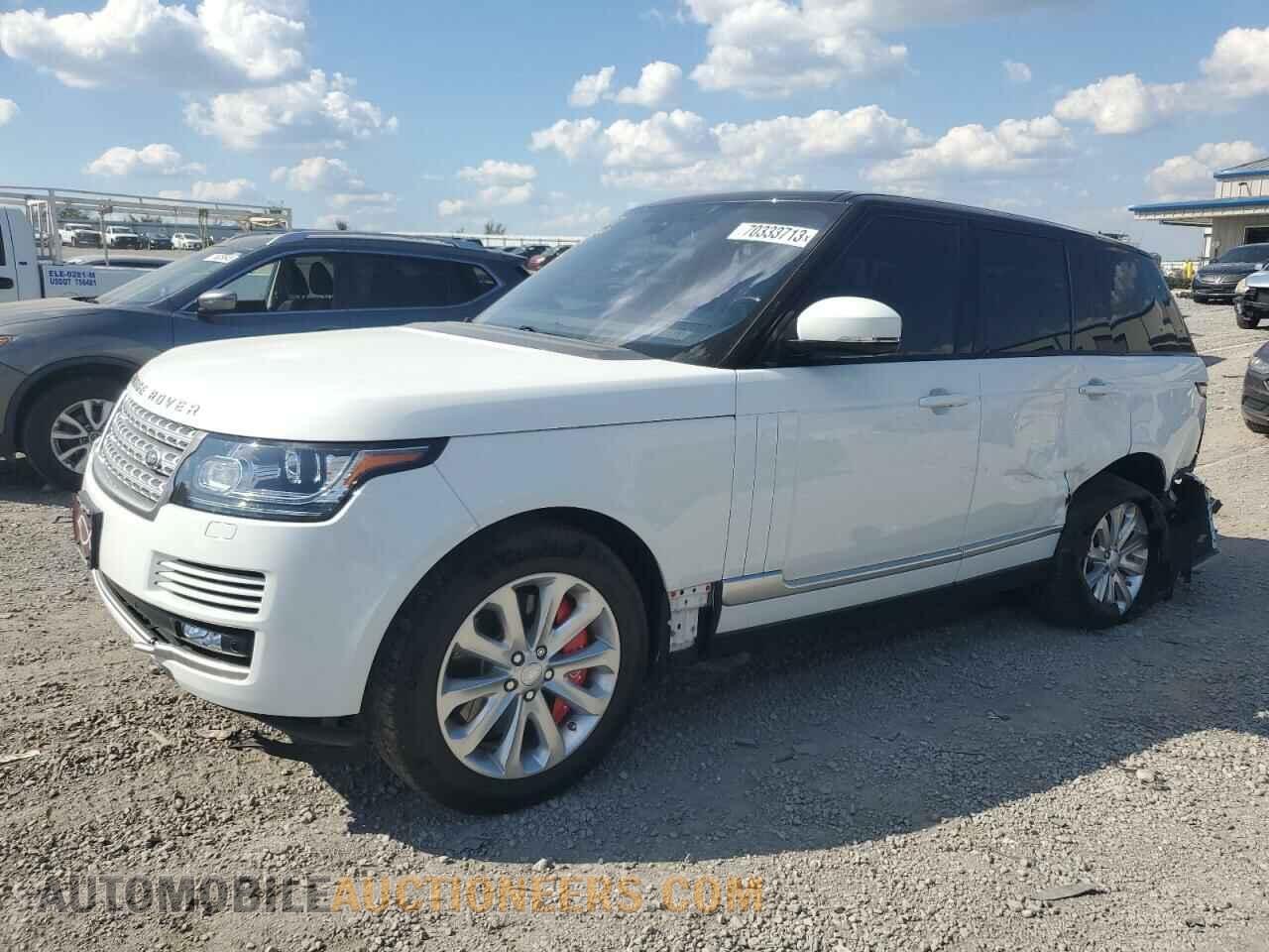 SALGS2PF1GA288381 LAND ROVER RANGEROVER 2016