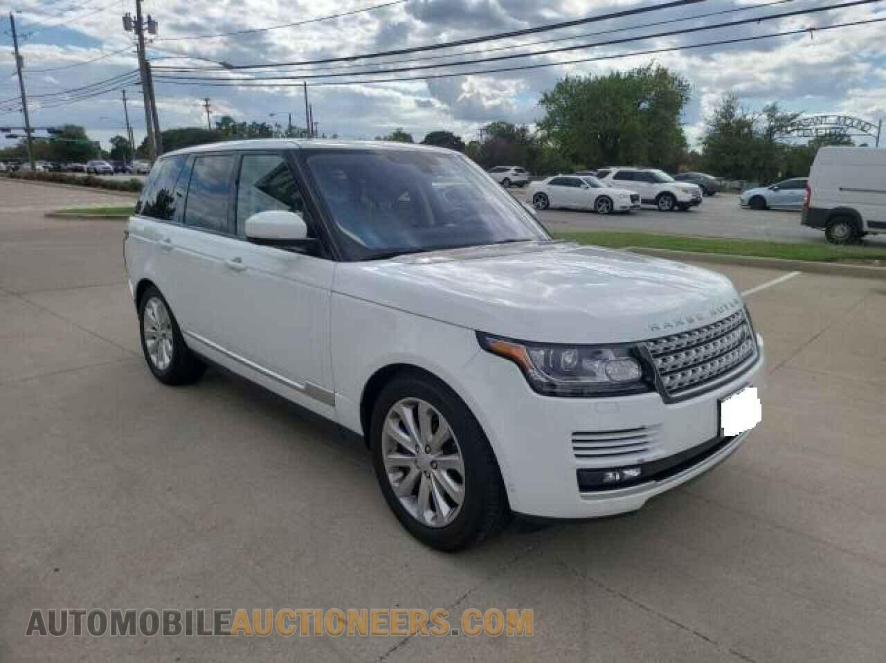 SALGS2PF2GA317810 LAND ROVER RANGEROVER 2016