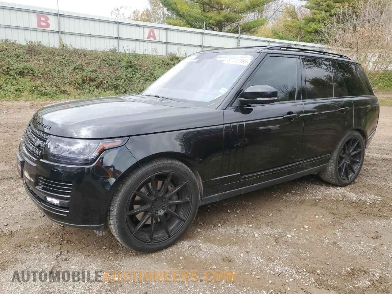 SALGS2PF3GA310476 LAND ROVER RANGEROVER 2016