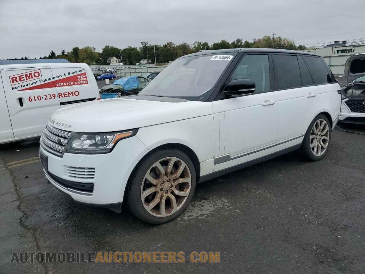 SALGS2PF3GA313782 LAND ROVER RANGEROVER 2016