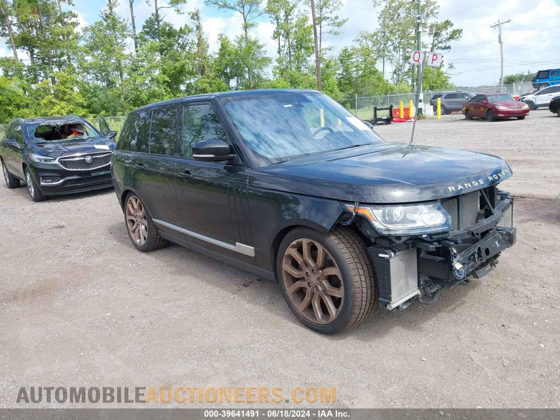 SALGS2PF7GA310254 LAND ROVER RANGE ROVER 2016