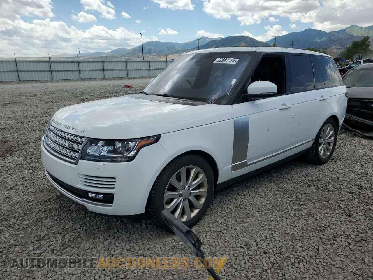 SALGS2PF7GA319925 LAND ROVER RANGEROVER 2016