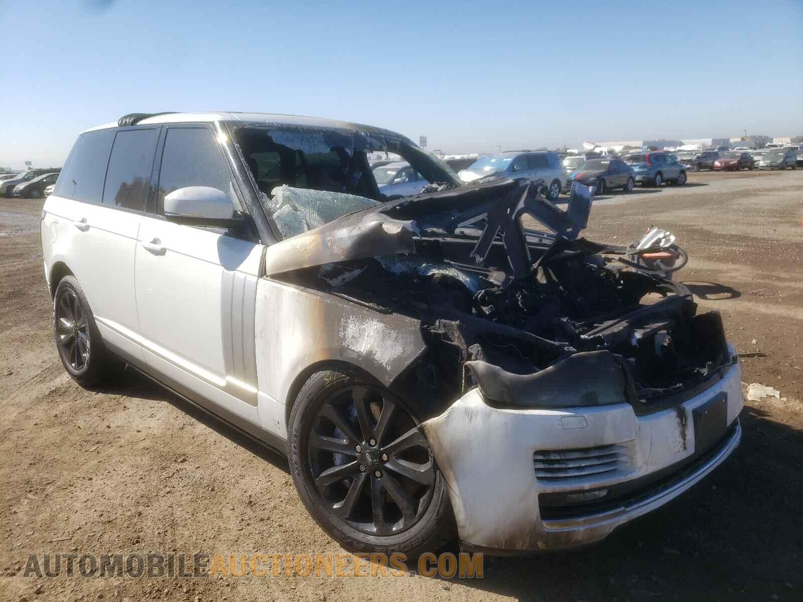 SALGS2PF9GA287821 LAND ROVER RANGEROVER 2016