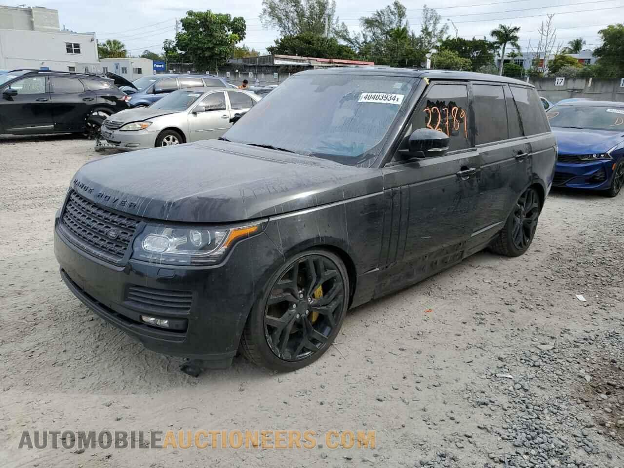 SALGS2PF9GA317724 LAND ROVER RANGEROVER 2016