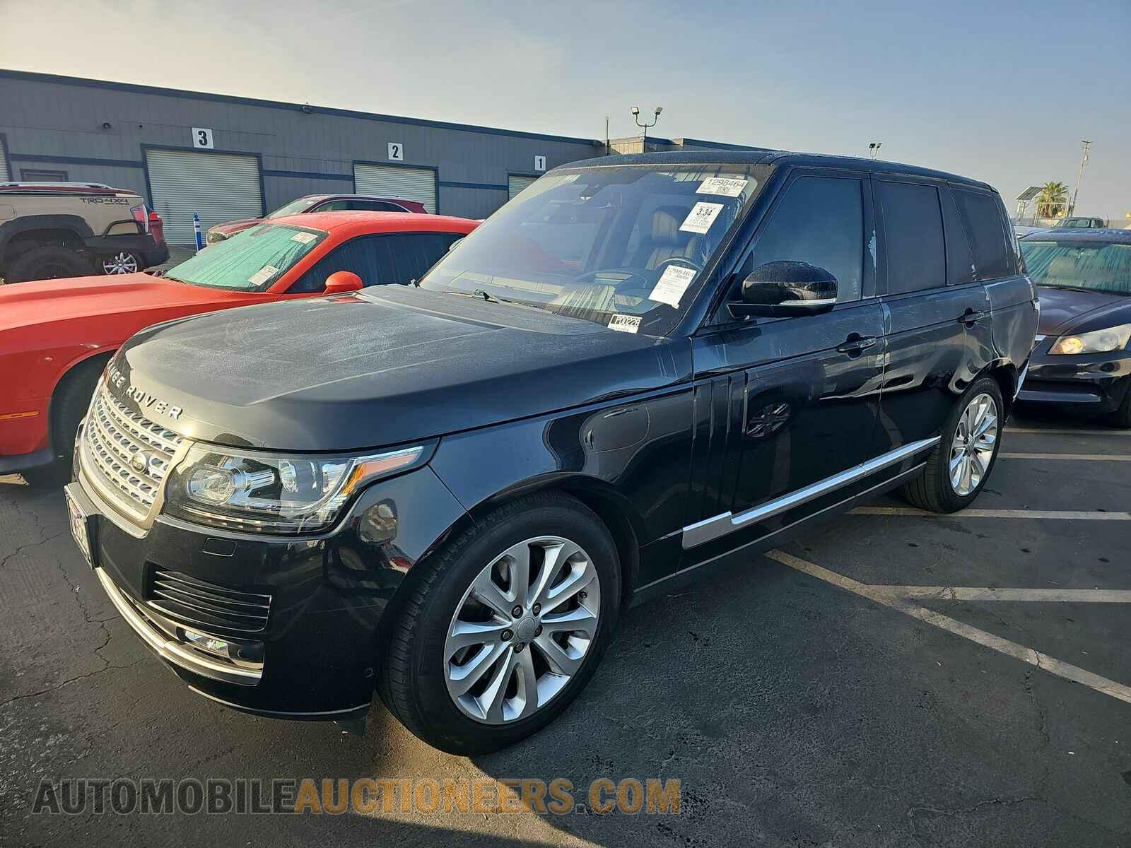 SALGS2PFXGA301175 Land Rover Range Rover 2016