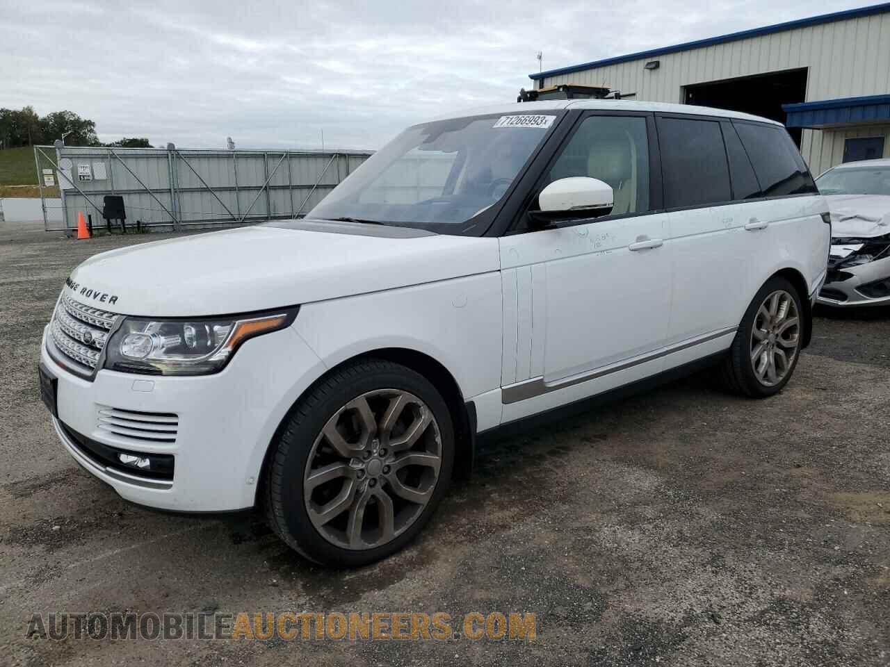 SALGS2VF2GA245347 LAND ROVER RANGEROVER 2016