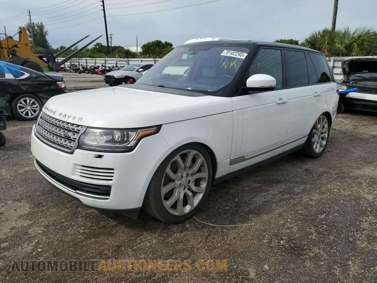 SALGS2VF7GA256277 LAND ROVER RANGEROVER 2016